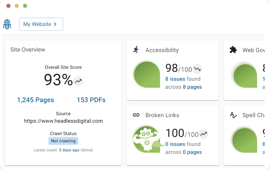 DubBot web governance dashboard